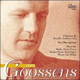 Rare Goossens CD cover