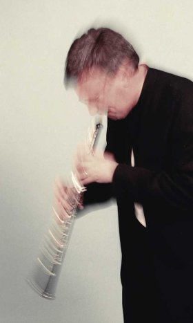 portrait of Christopher Redgate by Paul Medley