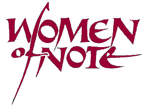 Women of note logo - click here to 
enter site