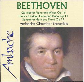 Beethoven Chamber Music cover