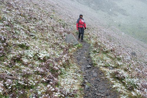 below the Cabane de Dem&egrave;cre (Tour des Muverans day 5)